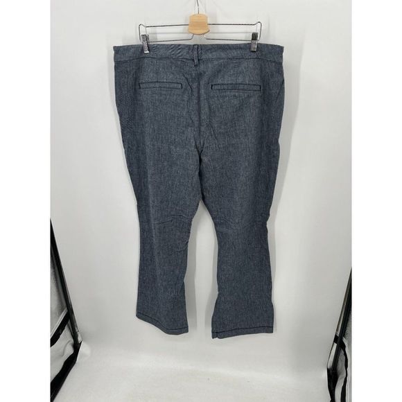 NYDJ Women Plus Size 18W Lift Tuck Technology Blue Gray Clarissa Trouser - Picture 4 of 13